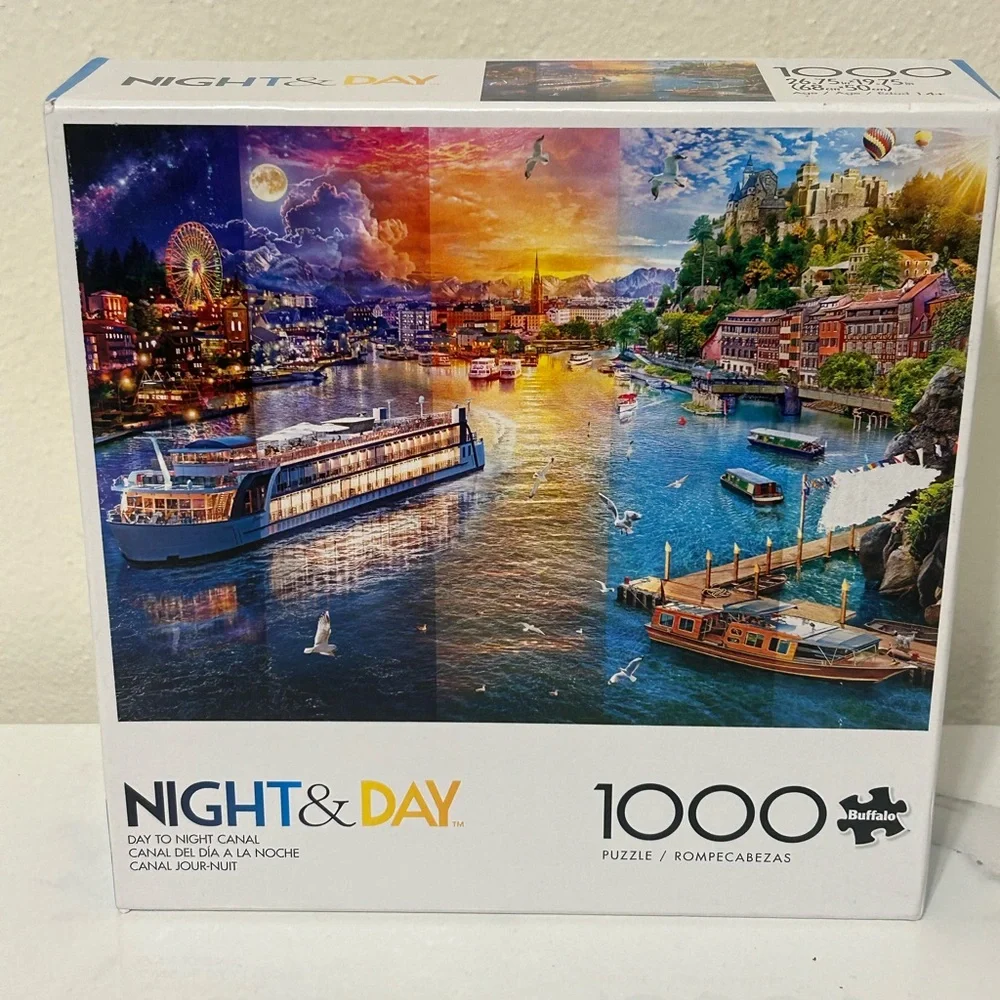 Buffalo Games Night‎ & Day 1000 Piece Puzzle